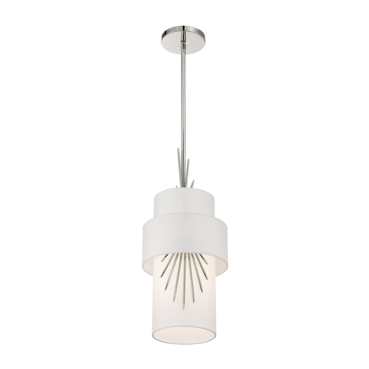 Gramercy 9 in. Pendant Light Polished Nickel finish