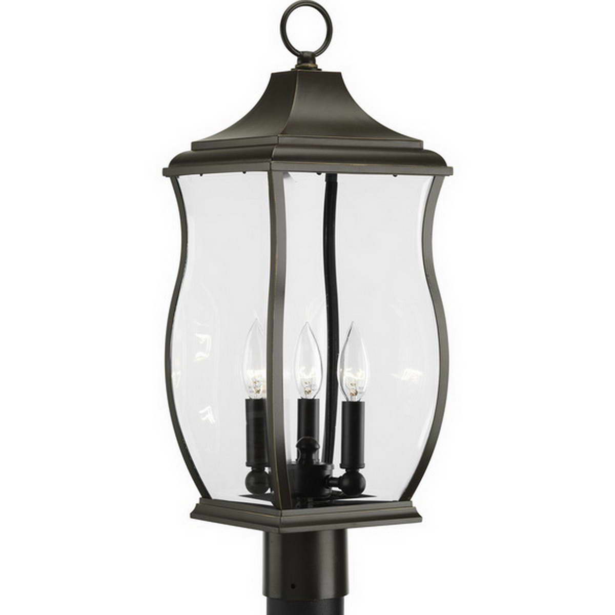 Township 23 In. 3 Lights Lantern head Oil Rubbed Bronze Finish