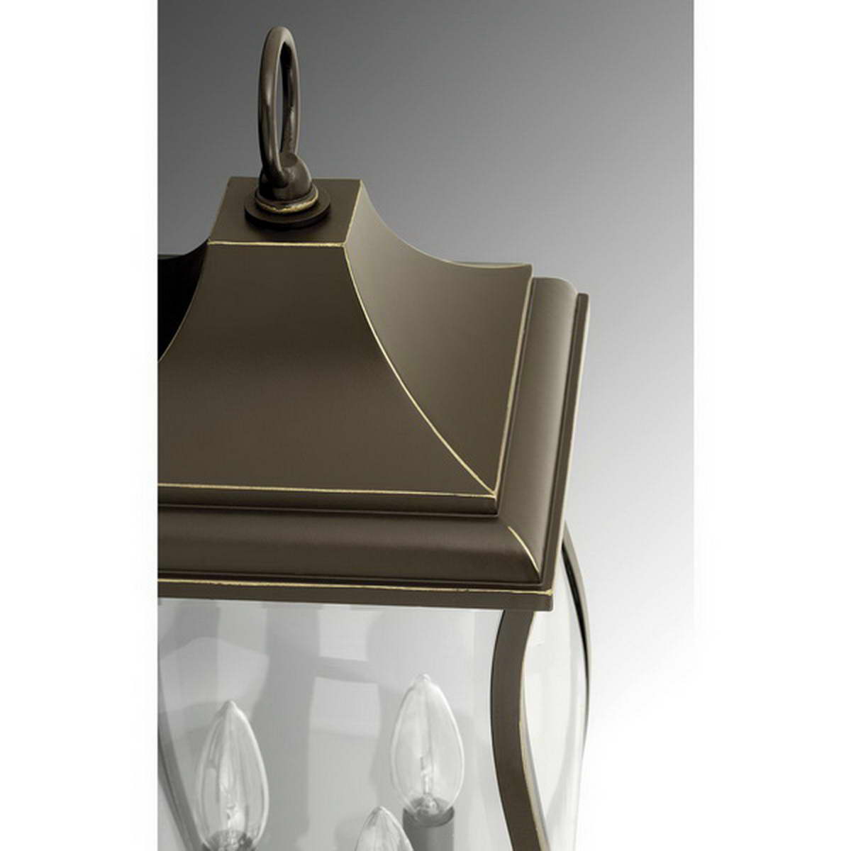 Township 23 In. 3 Lights Lantern head Oil Rubbed Bronze Finish