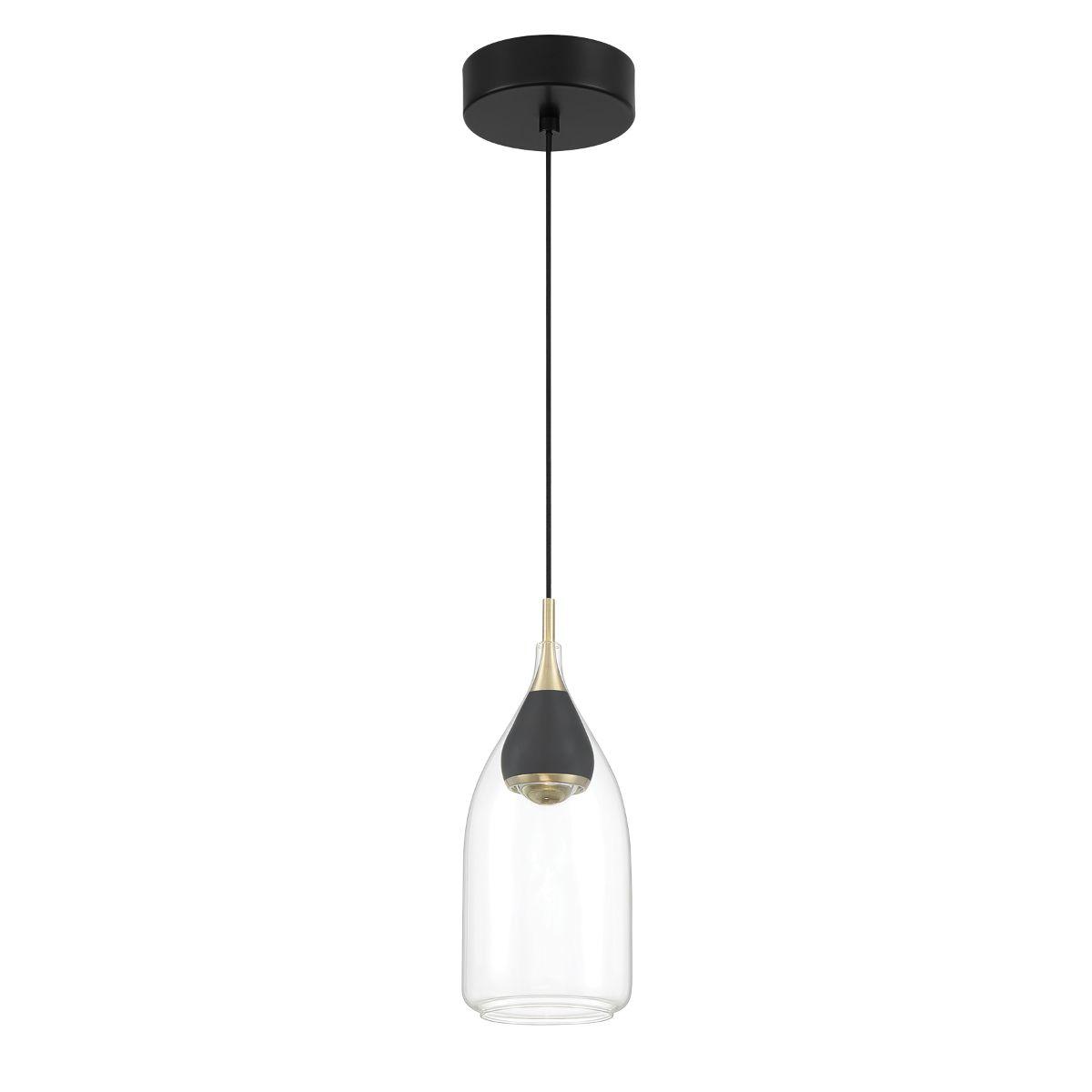 Arabesque 11 in. LED Pendant Light Gold finish - Bees Lighting