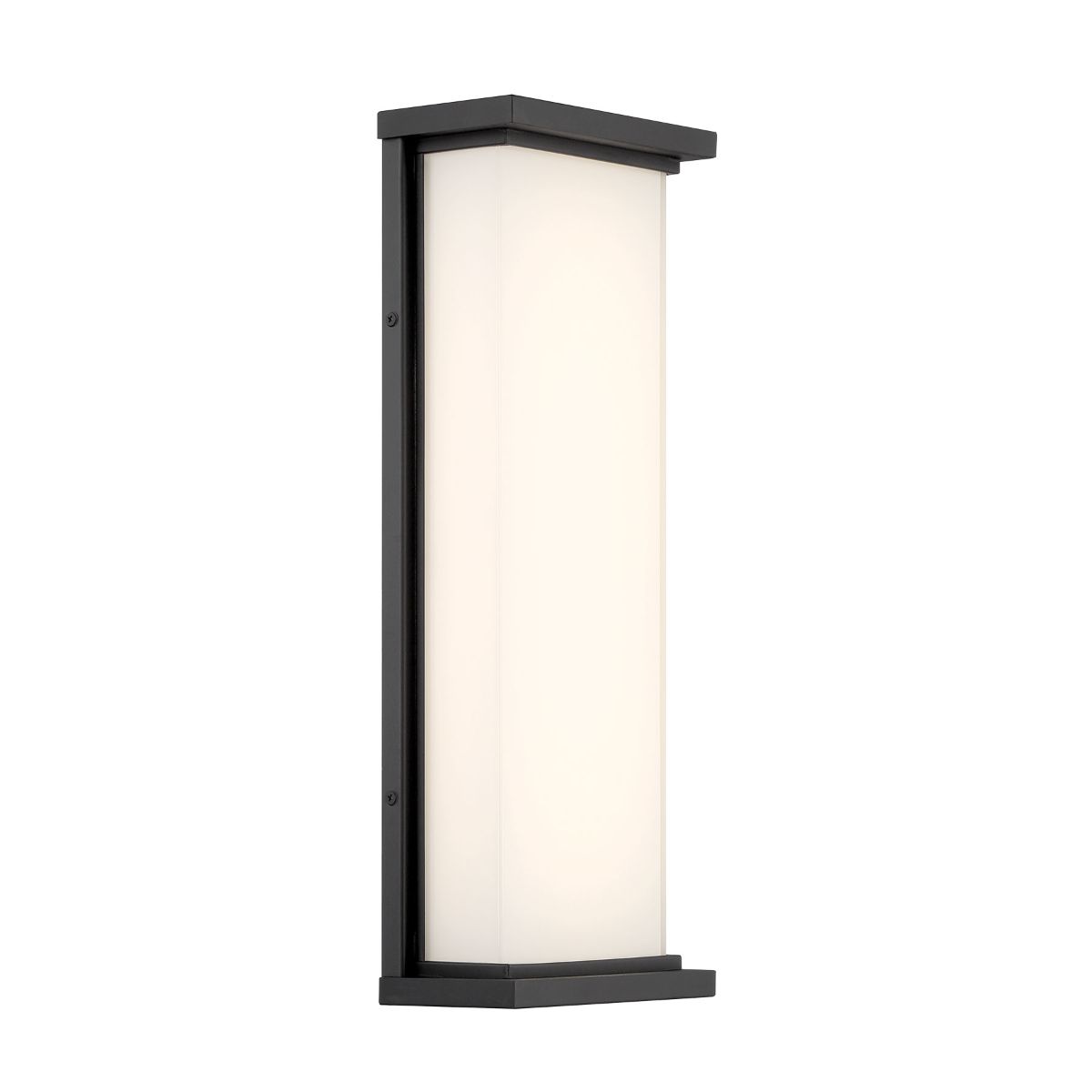 Caption 20 in. LED Outdoor Wall Sconce Coal Finish