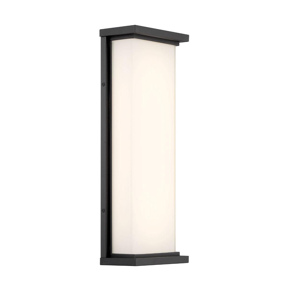 Caption 20 in. LED Outdoor Wall Sconce Coal Finish - Bees Lighting