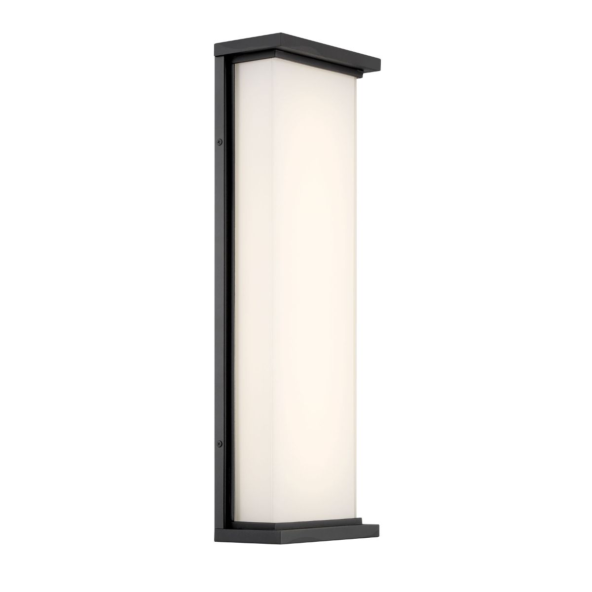 Caption 24 in. LED Outdoor Wall Sconce Coal Finish