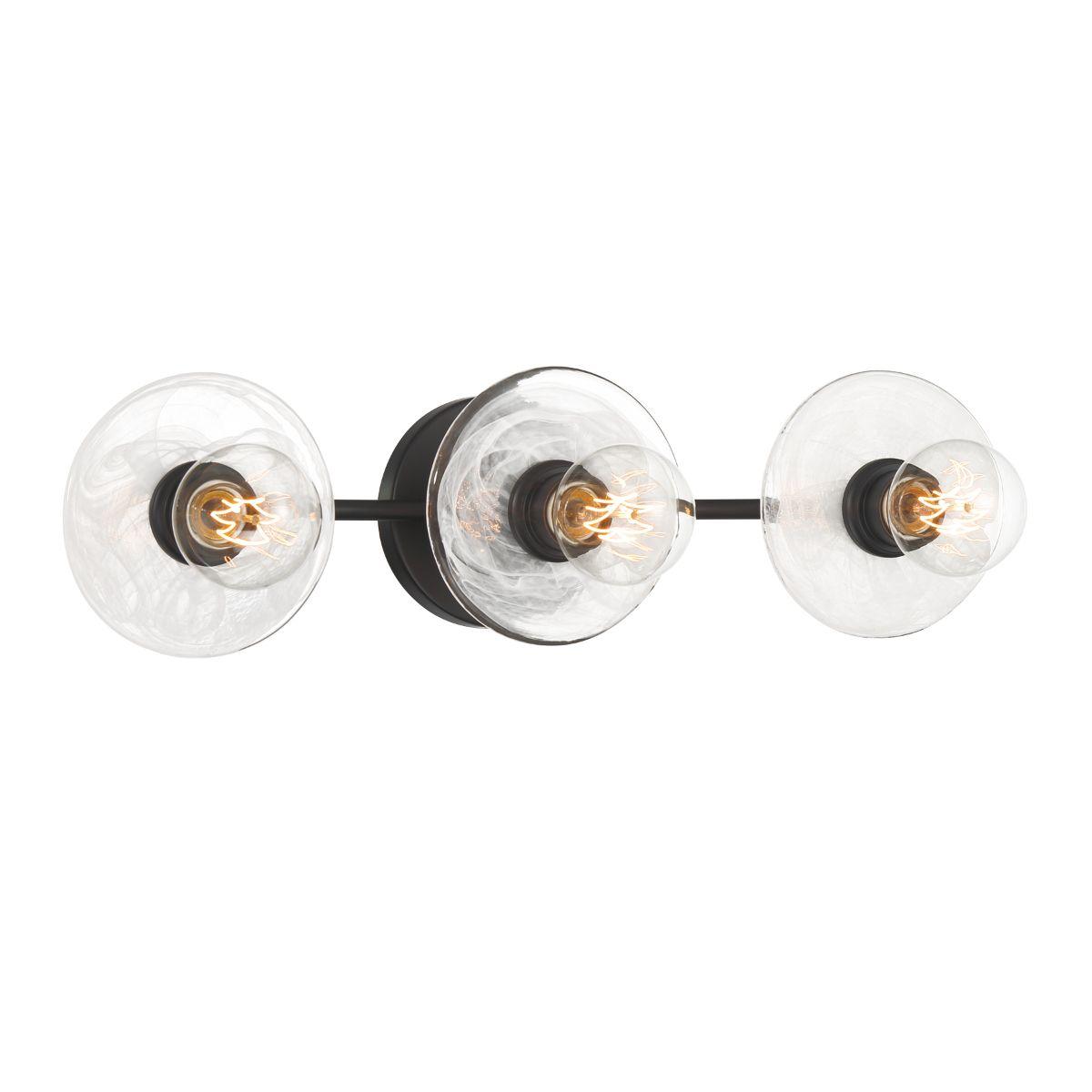 Vapors Vanity Light Coal finish - Bees Lighting
