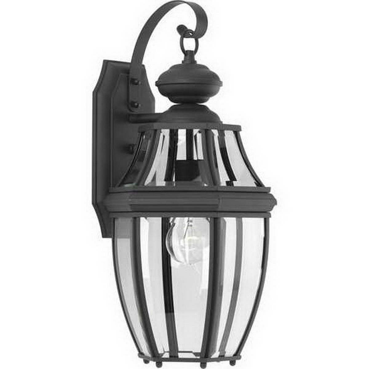 New Haven 18 in. Outdoor Wall Sconces Black Finish