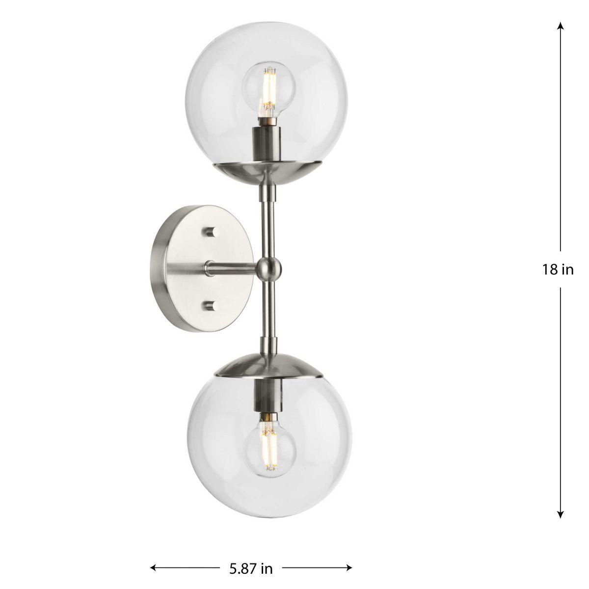 Atwell 18 in. 2 Lights Armed Sconce - Bees Lighting