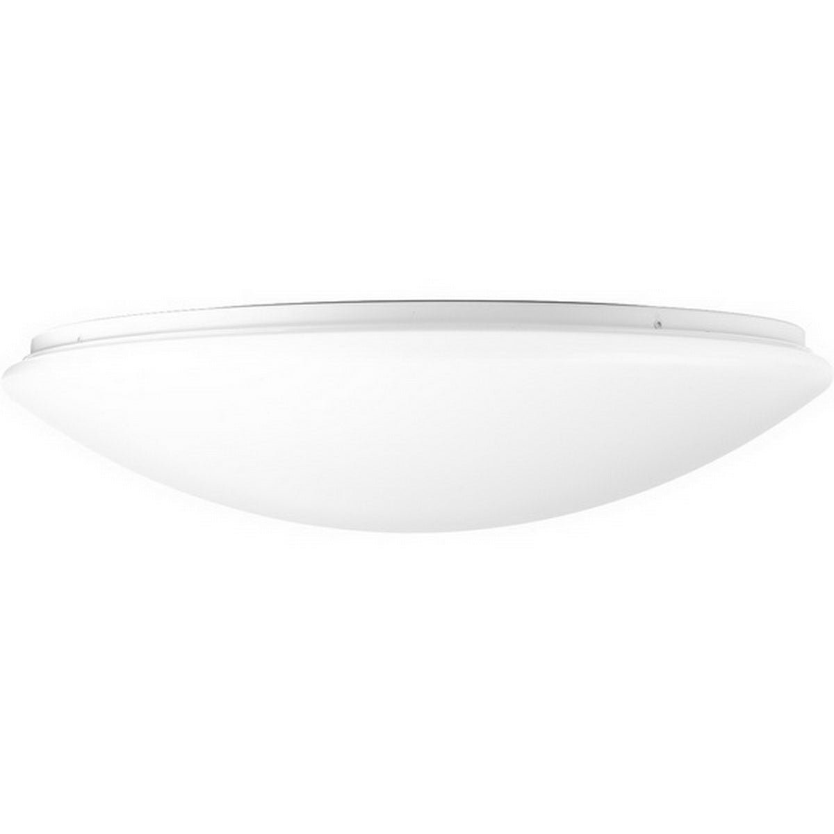 Drums and Clouds 17 in LED Ceiling Puff Light 3000 Lumens 3000K White finish - Bees Lighting