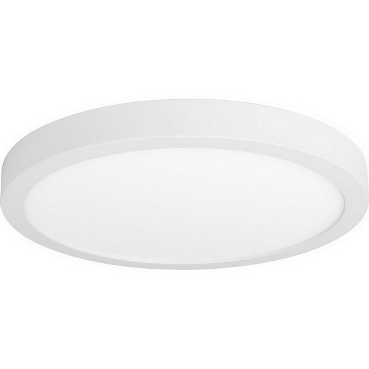 Edgelit LED Disk Light 1056 Lumens 3000K White finish