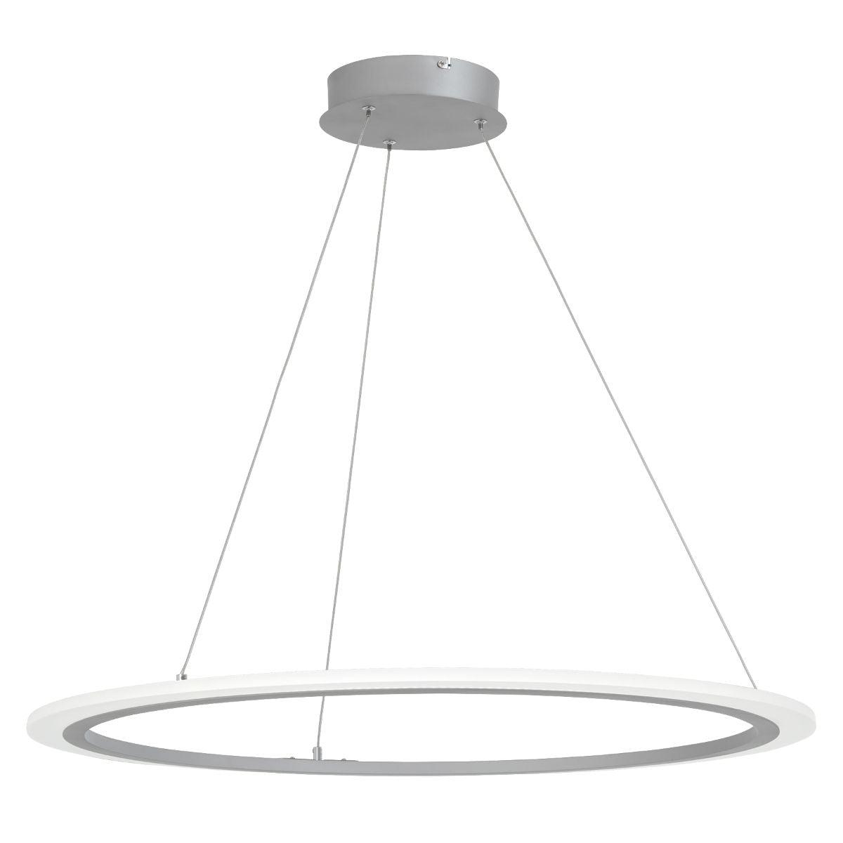 Discovery 31 in. Pendant Light Silver finish