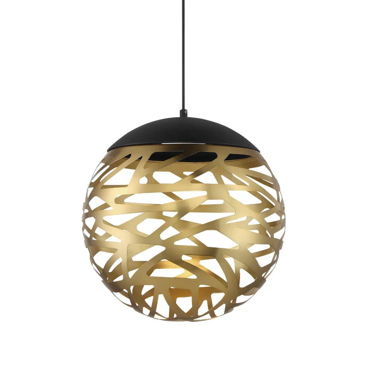 Golden Eclipse LED Pendant Light - Bees Lighting