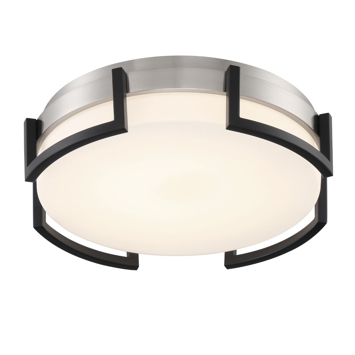 Bezel Set LED Flush Mount Light - Bees Lighting