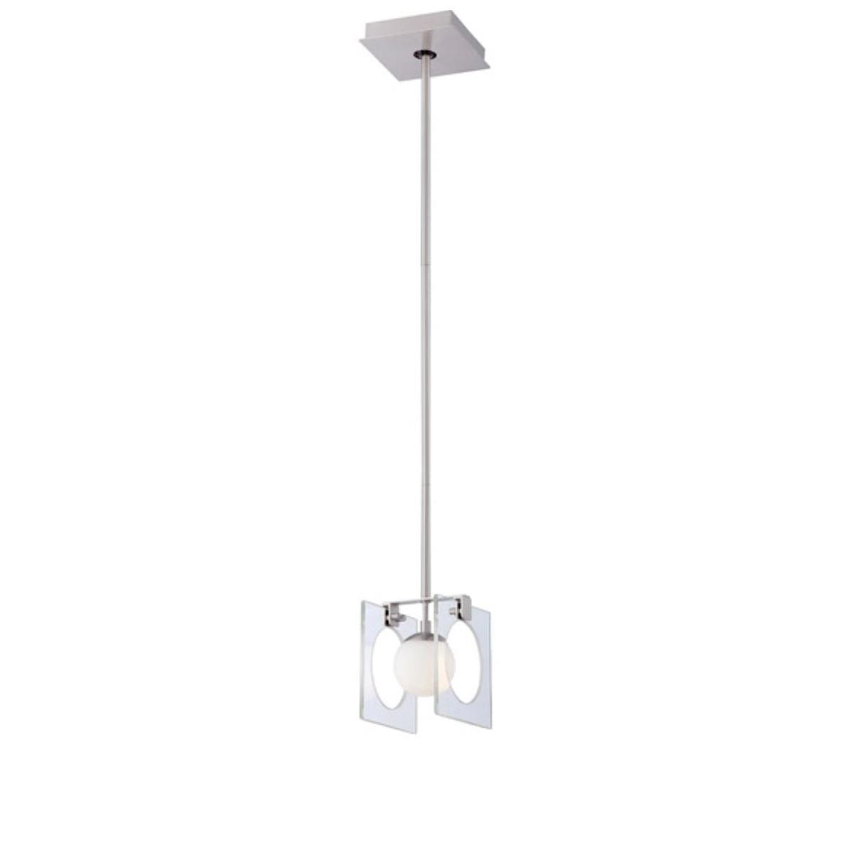 Hole In One 5 in. Pendant Light Brushed Nickel finish