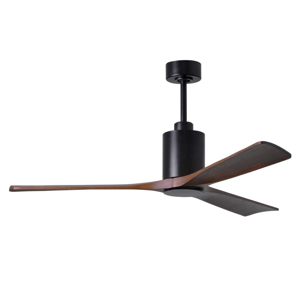 Patricia 60 Inch 3 Blades Modern Outdoor Ceiling Fan With Light, Wall And Remote Control Included