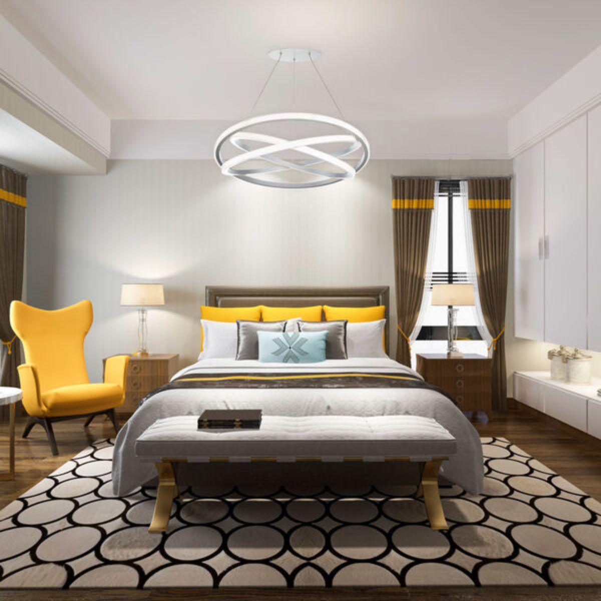 Veloce 48" LED Chandelier, Titanium Finish - Bees Lighting