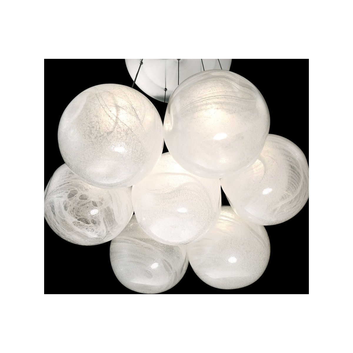 Cosmic 27 in. 7 Lights LED Pendant Light - Bees Lighting