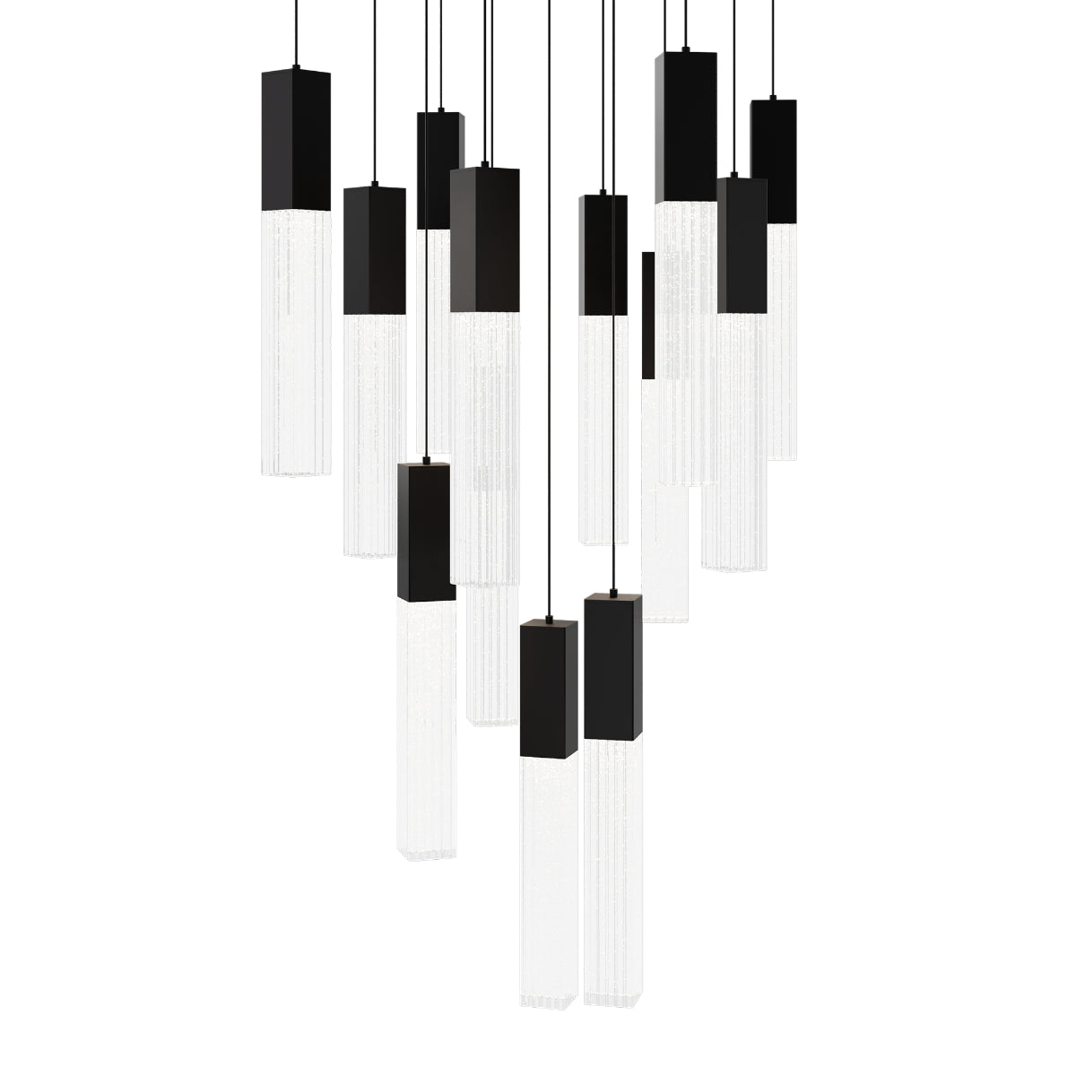 Cinema 20" 13 Lights LED Pendant Light, Selectable CCT - Bees Lighting