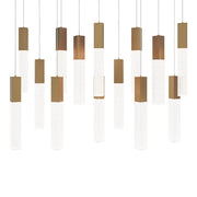 Cinema 54" 23 Lights LED Pendant Light, Selectable CCT - Bees Lighting