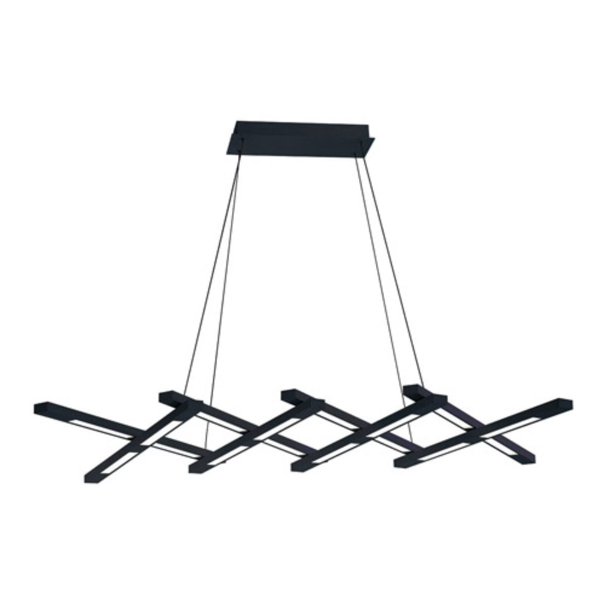Scissors 80 in. 8 Lights LED Pendant Light