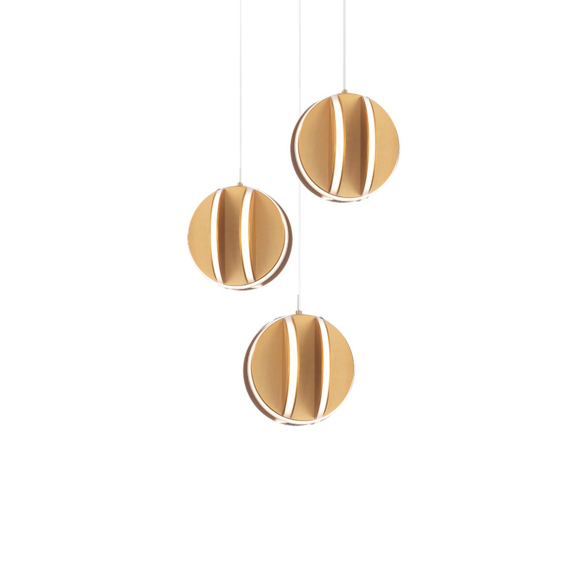 Carillion 12 in. LED Pendant Light - Bees Lighting