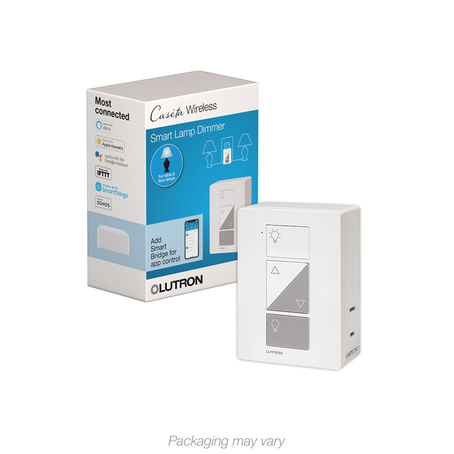 Caseta Wireless Smart Plug-In Lamp Dimmer, 100W LED - Bees Lighting