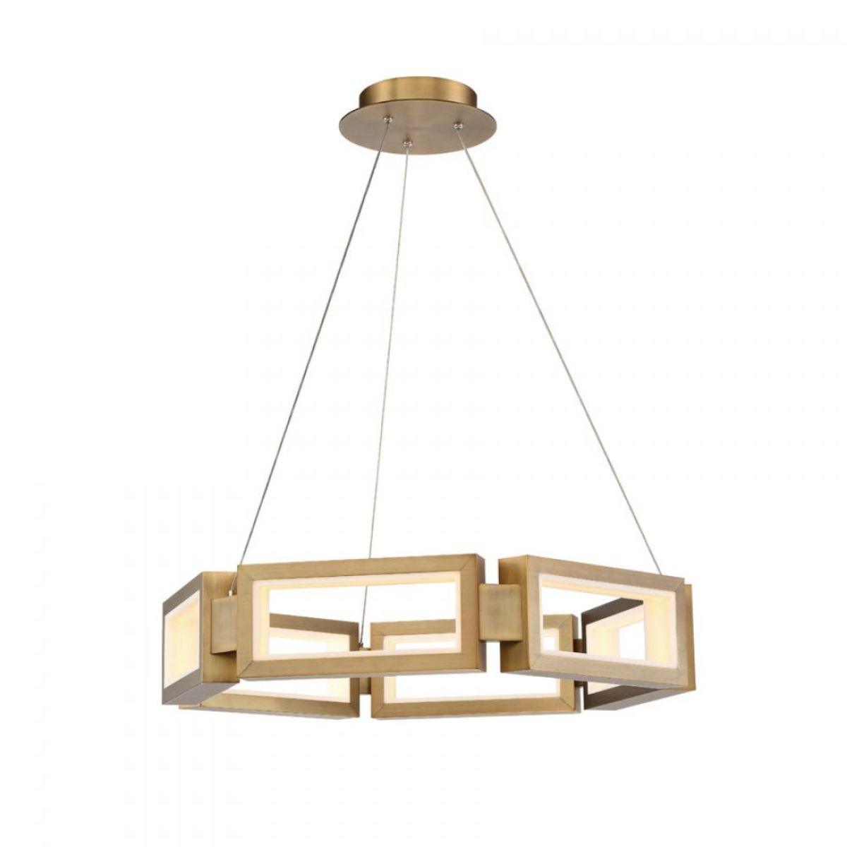 Mies 26 in. LED Pendant Light - Bees Lighting