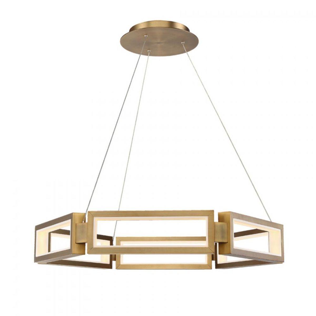 Mies 36 in. LED Pendant Light - Bees Lighting