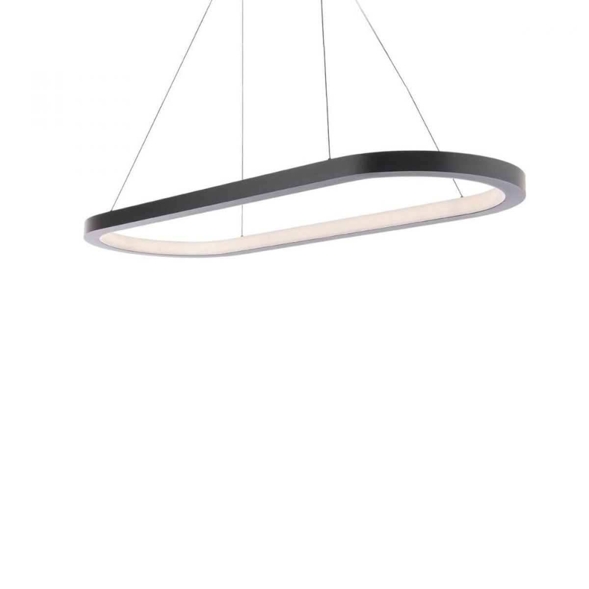 Racetrack 46 in. LED Pendant Light 3000K - Bees Lighting