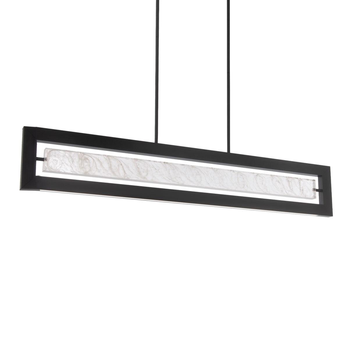 Equilibrium 48 in. LED Pendant Light Black Finish - Bees Lighting
