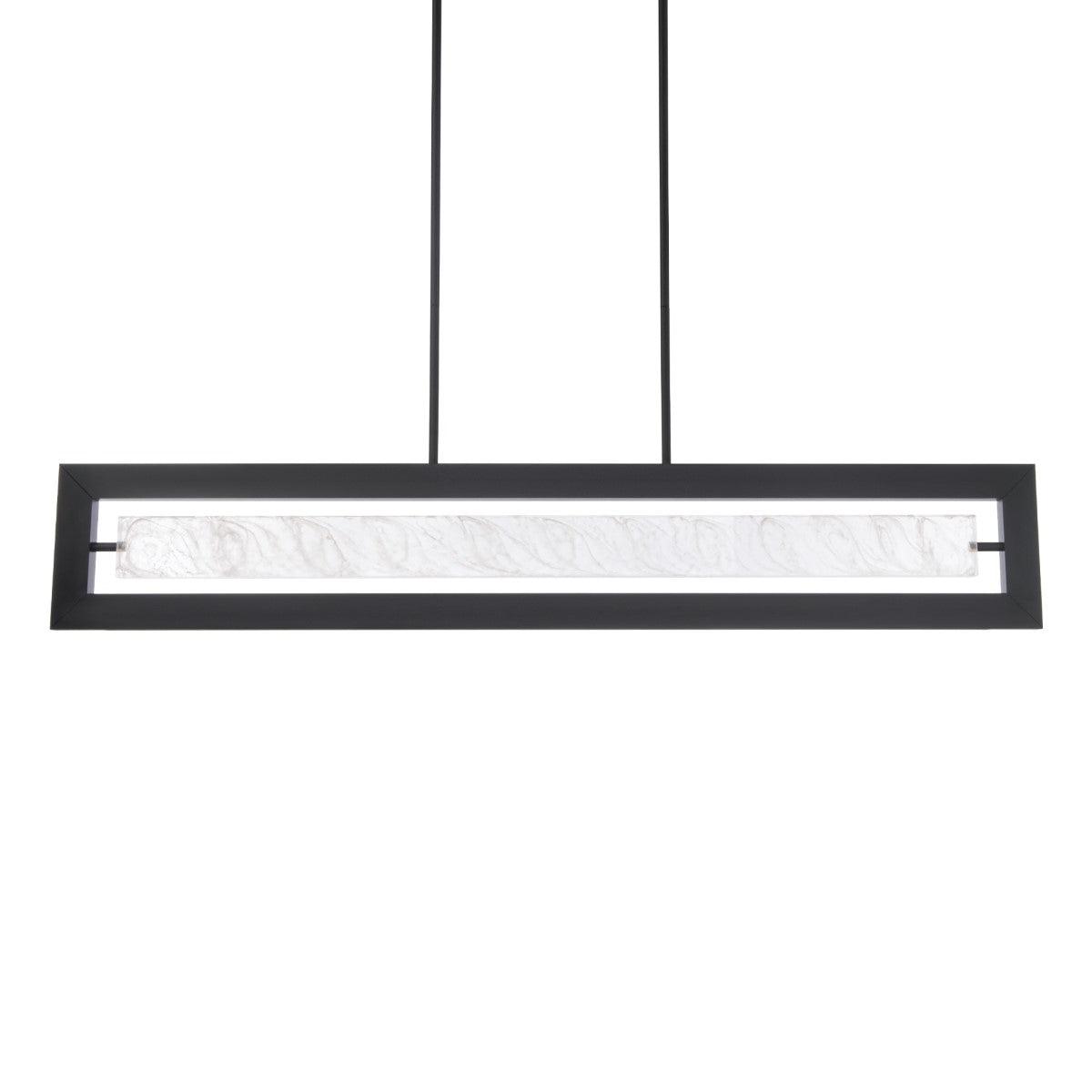 Equilibrium 48 in. LED Pendant Light Black Finish