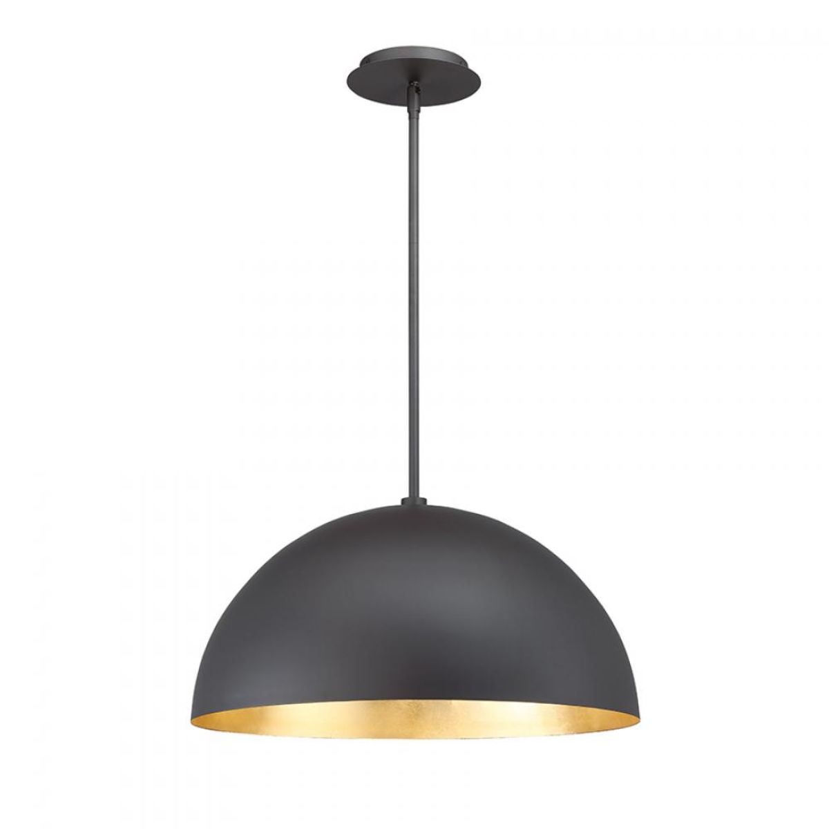 Yolo 20 in. LED Pendant Light Gold Finish - Bees Lighting
