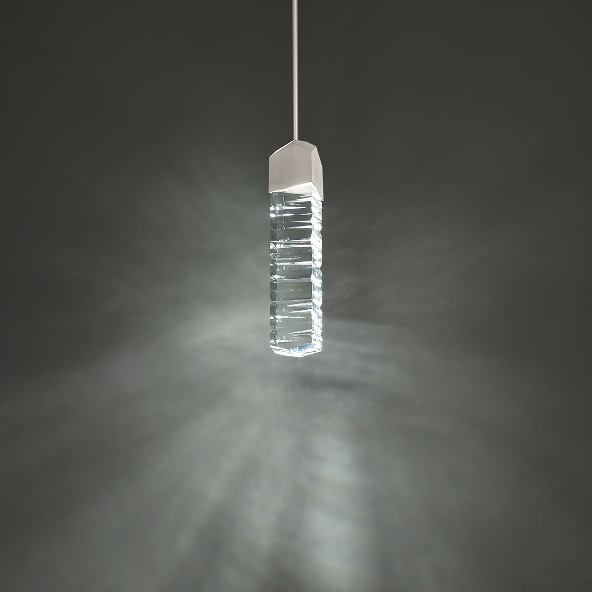 Juliet 15 in. LED Pendant Light Nickel Finish - Bees Lighting