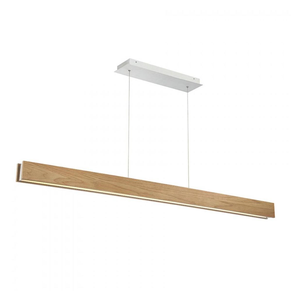 Drift 56 in. LED Pendant Light Almond Finish - Bees Lighting