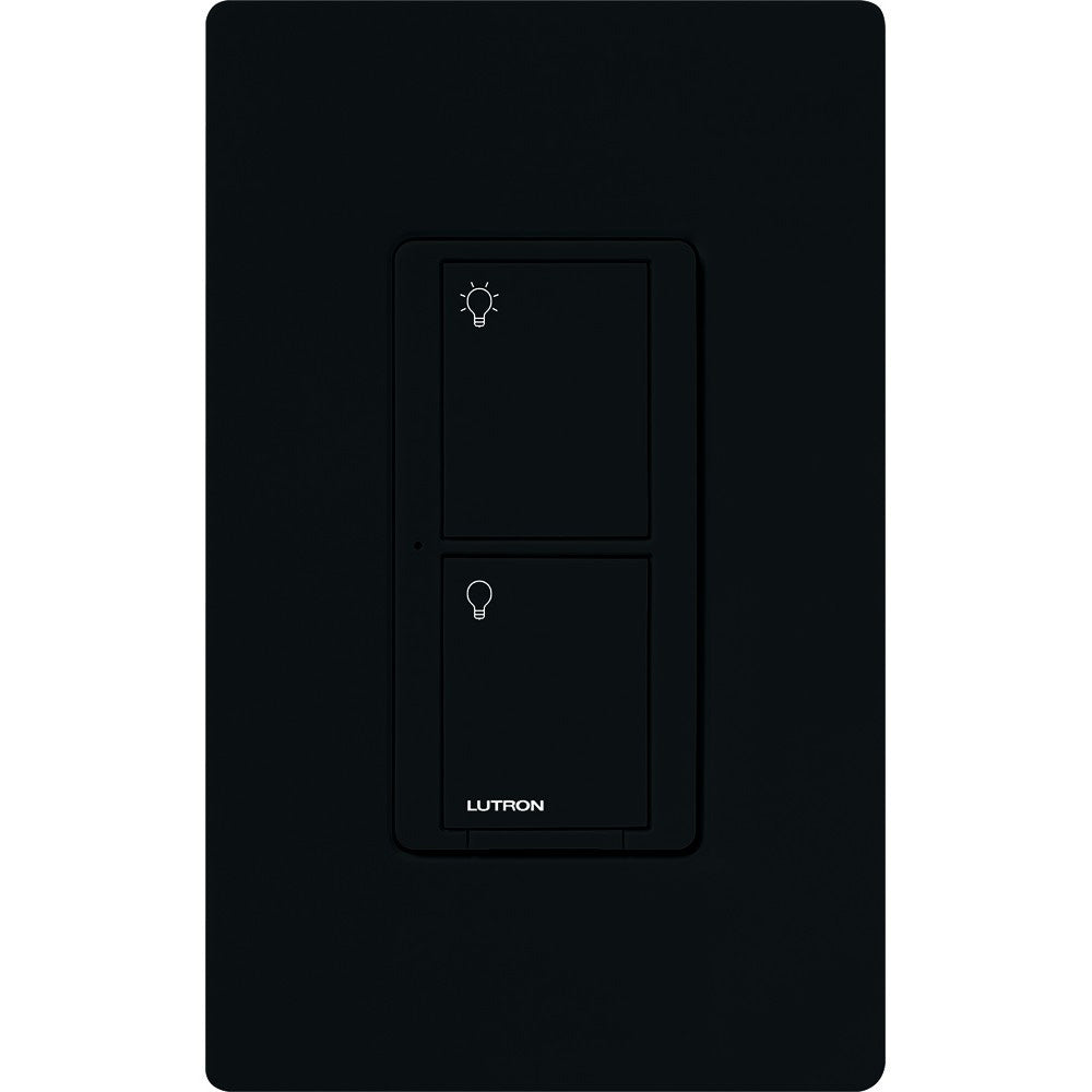 Caseta Wireless 3-Way Tap Smart Light Switch, Black - Bees Lighting