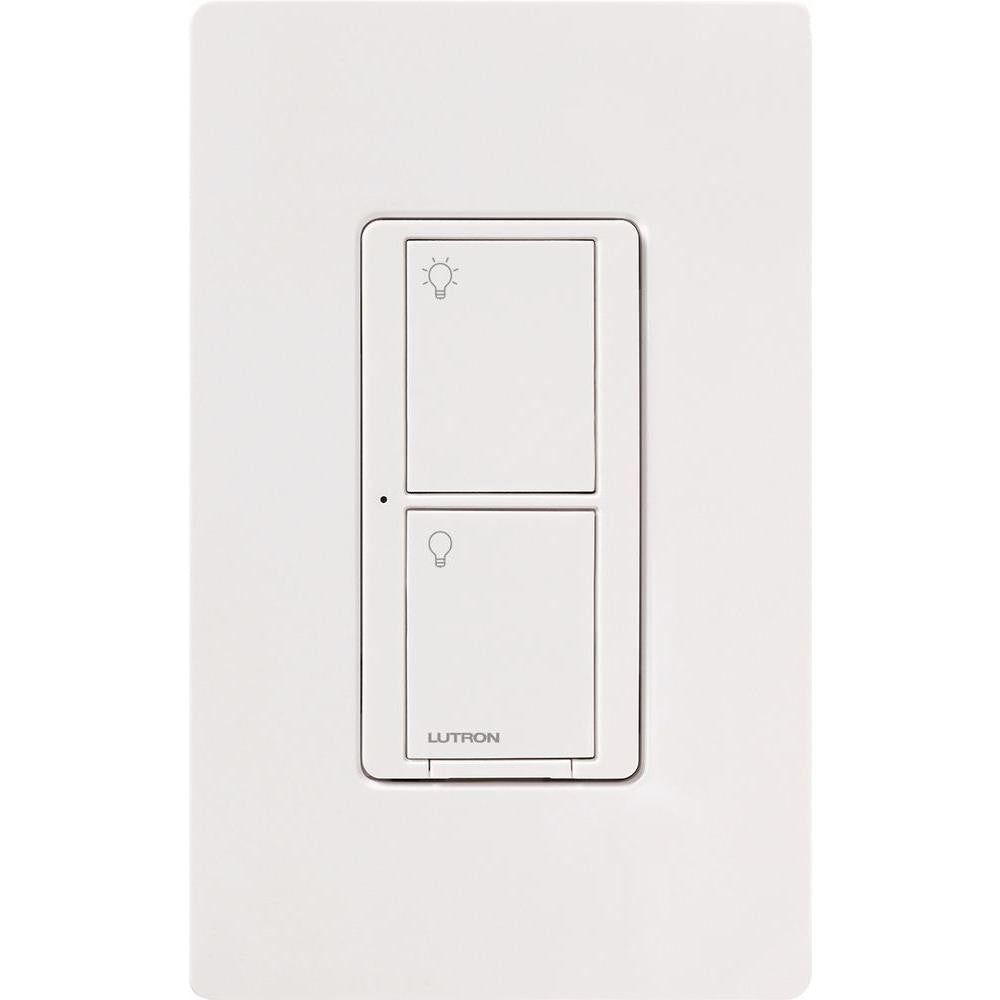Caseta Wireless 3-Way Tap Smart Light Switch, Neutral Required, White - Bees Lighting