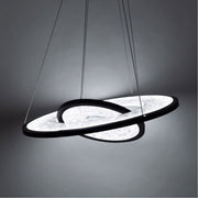 Jupiter 27" LED Chandelier, Black Finish - Bees Lighting