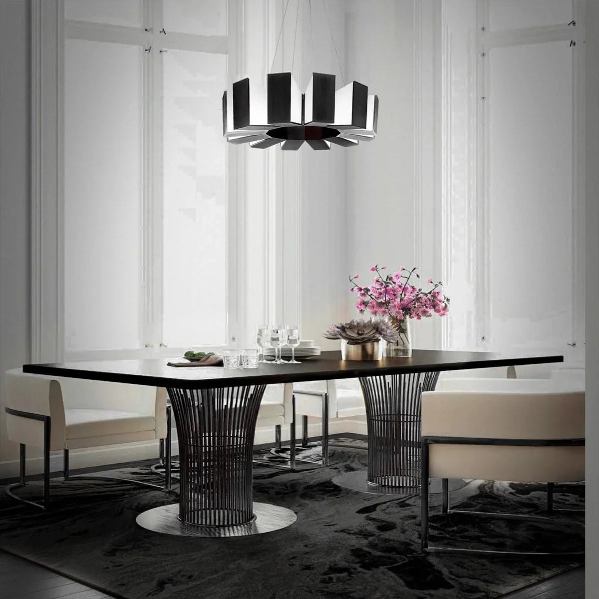 Chronos 34 in. LED Pendant Light - Bees Lighting