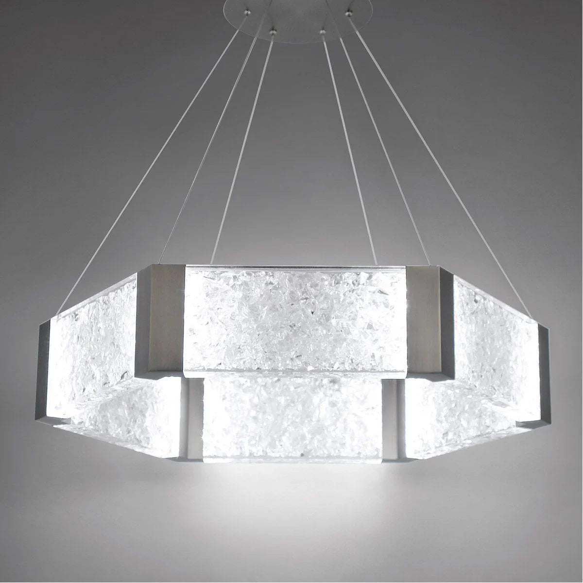 Forever 34 in. 6 Lights LED Pendant Light - Bees Lighting