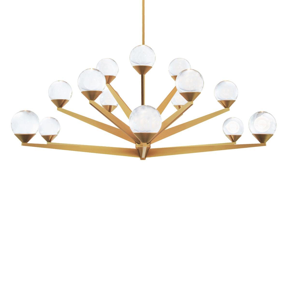 Double Bubble 42 in. 15 Lights LED Chandelier - Bees Lighting