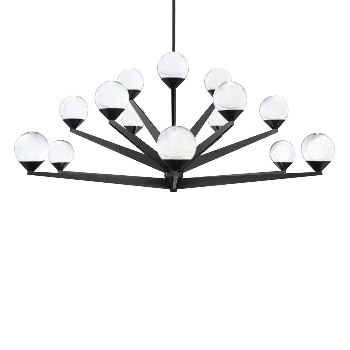 Double Bubble 42 in. 15 Lights LED Chandelier - Bees Lighting