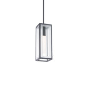 Cambridge 16" LED Outdoor Pendant, Black Finish - Bees Lighting