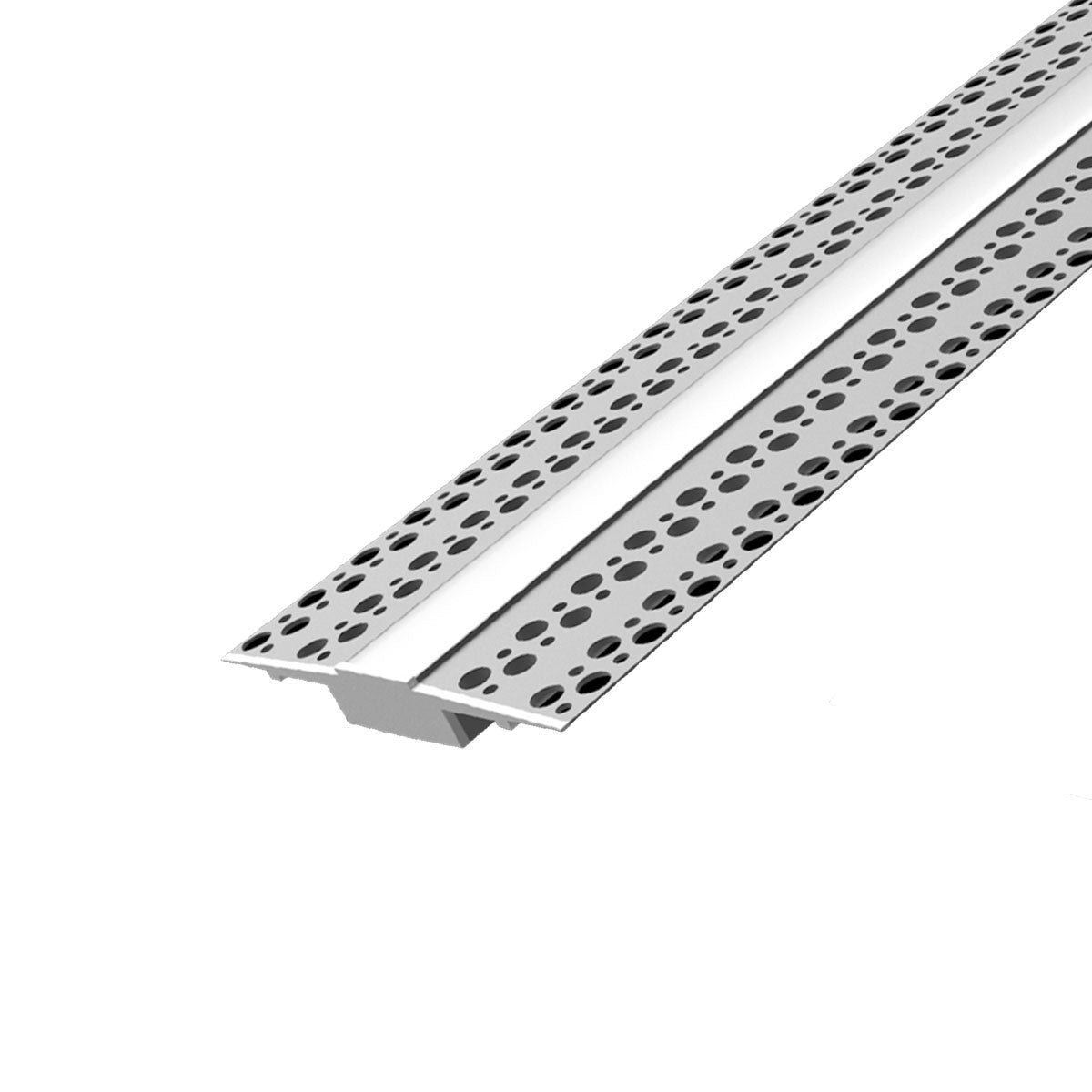 Verge 78.7in. Mud-In Aluminum Channel Extrusion For LED Tape and Strip Lights