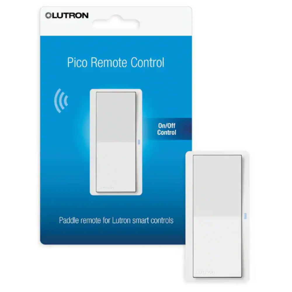 Pico Wireless Control Smart Paddle Remote, White - Bees Lighting