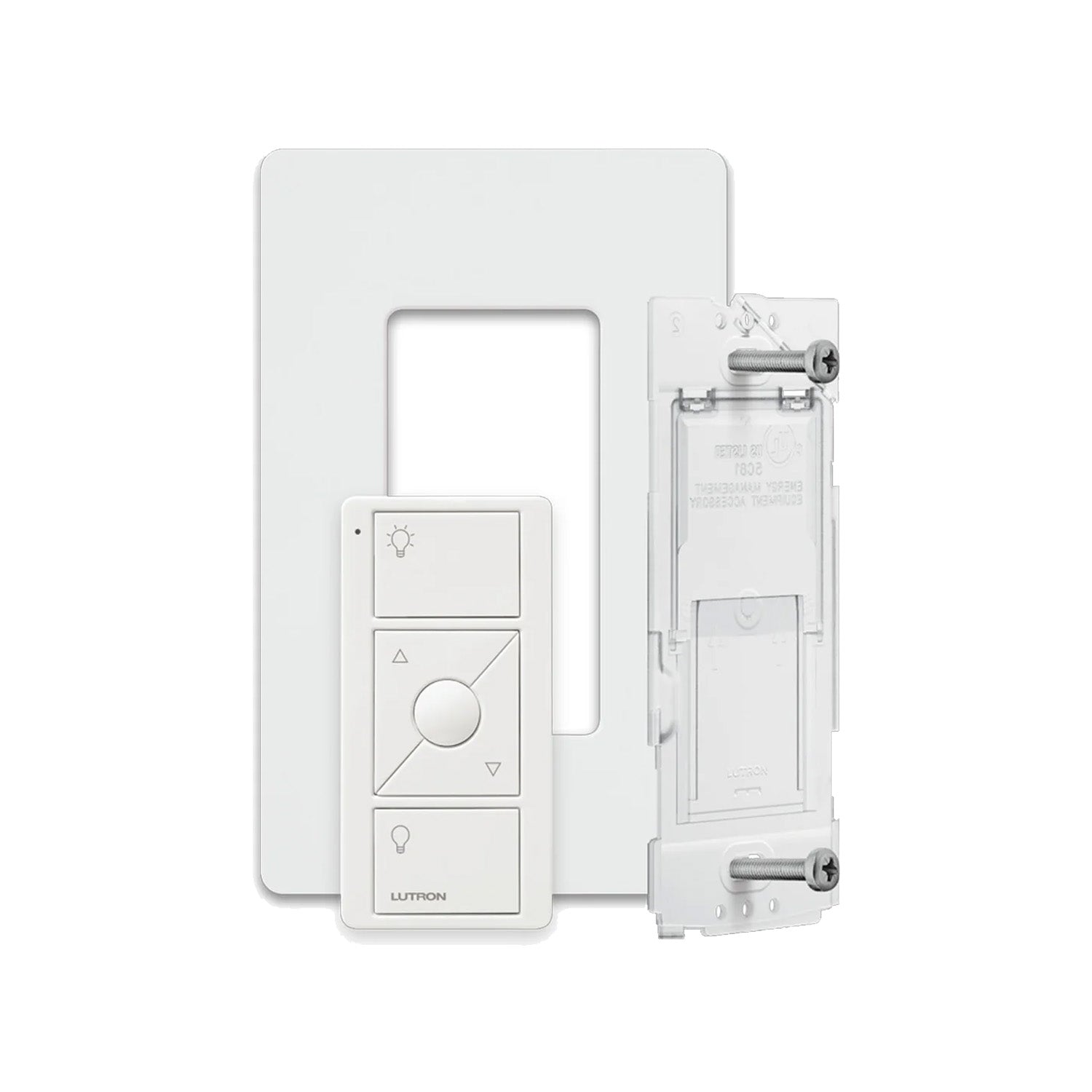 Pico Wireless Control Wall Mounting Kit, White - Bees Lighting