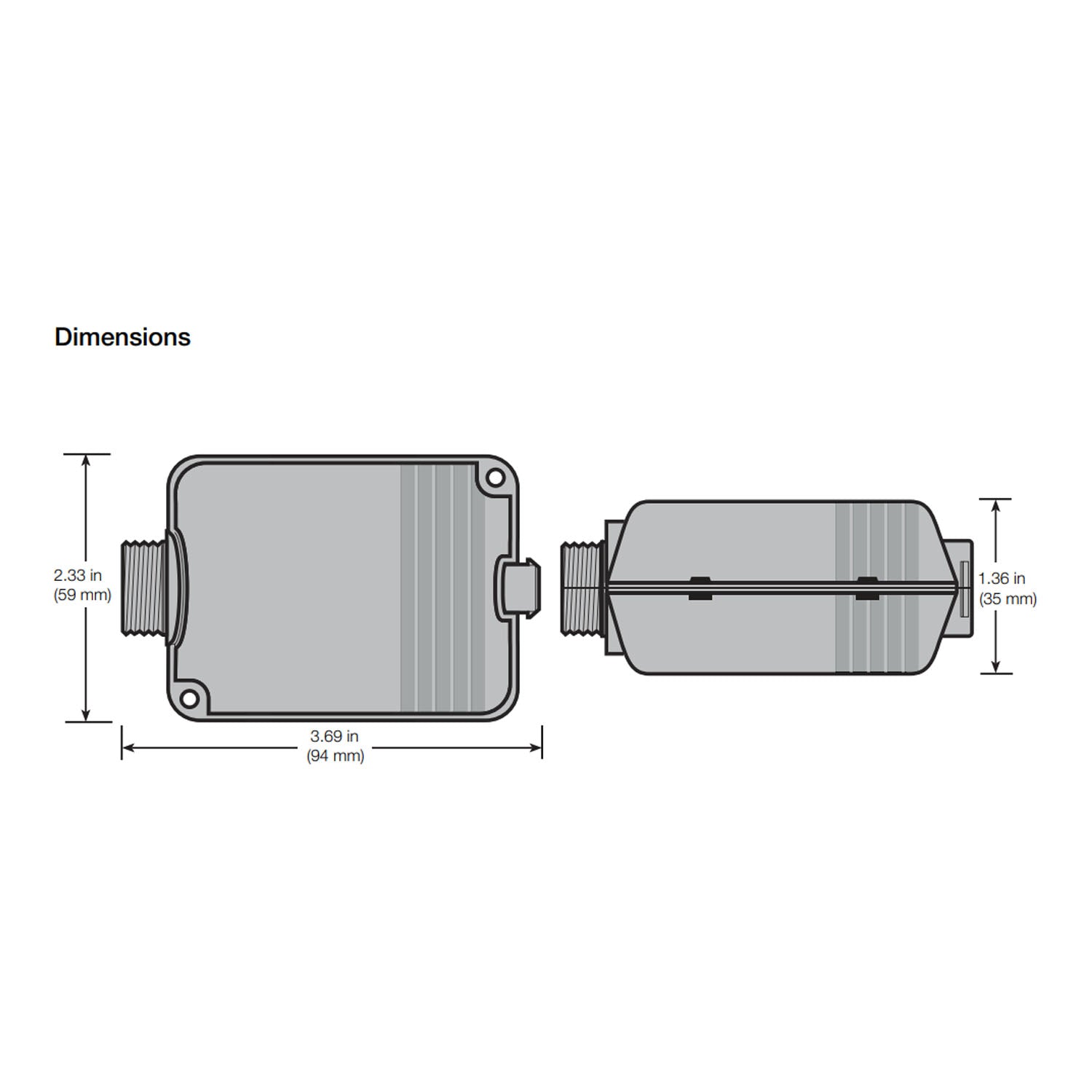 Dual Voltage Power Pack, 120-277V Input, 24VDC output - Bees Lighting
