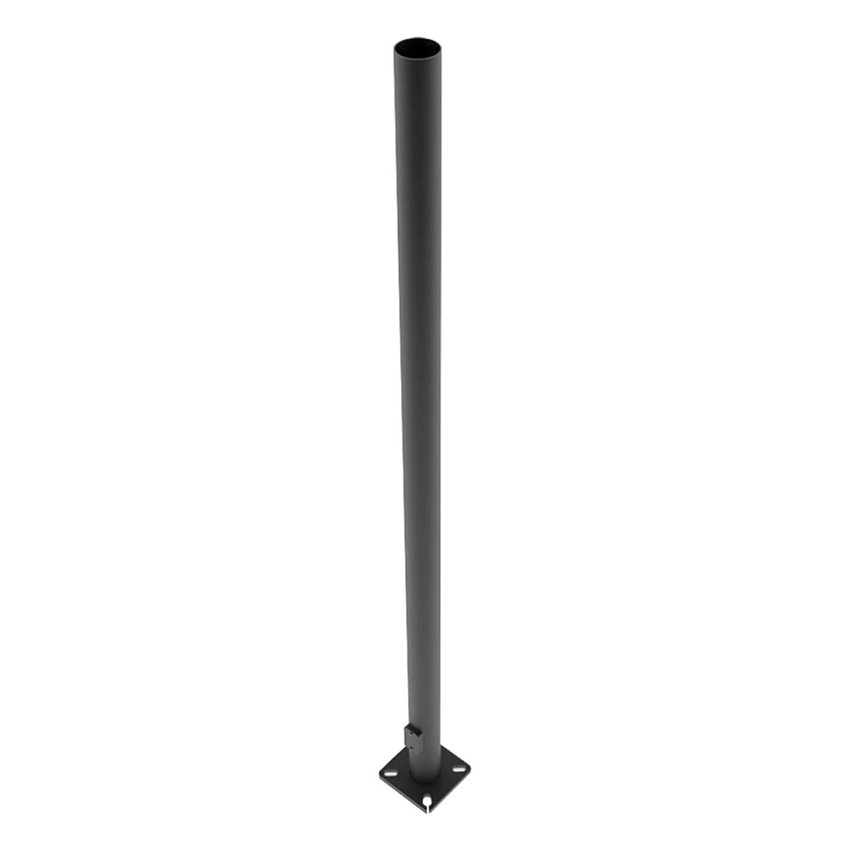 15 Ft Round Steel Drilled Pole 4 In. Shaft 11 Gauge - Bees Lighting