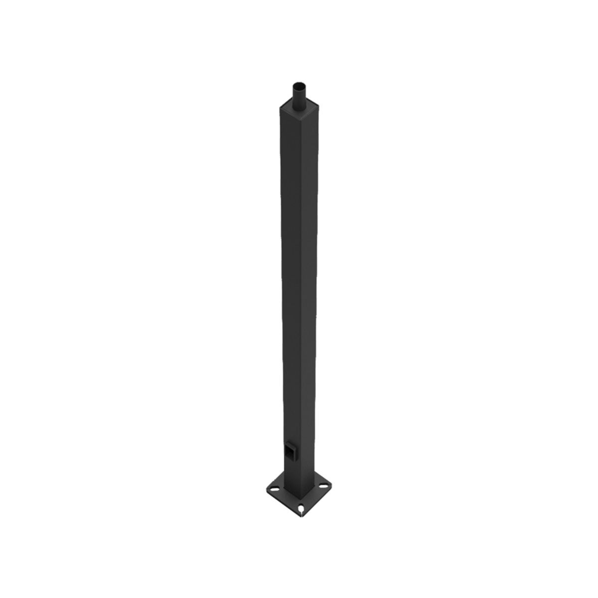 RAB 5-inch Square Pole with 2-3/8" O.D. Tenon - Bees Lighting