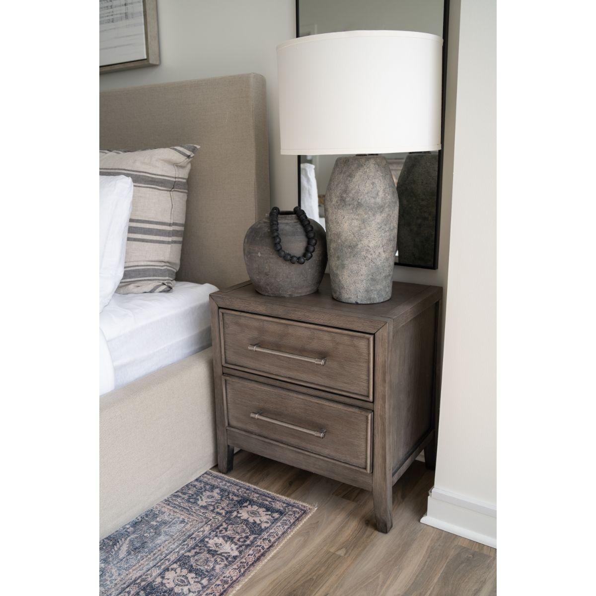 Artifact Tall Table Lamp Moonstone Finish - Bees Lighting