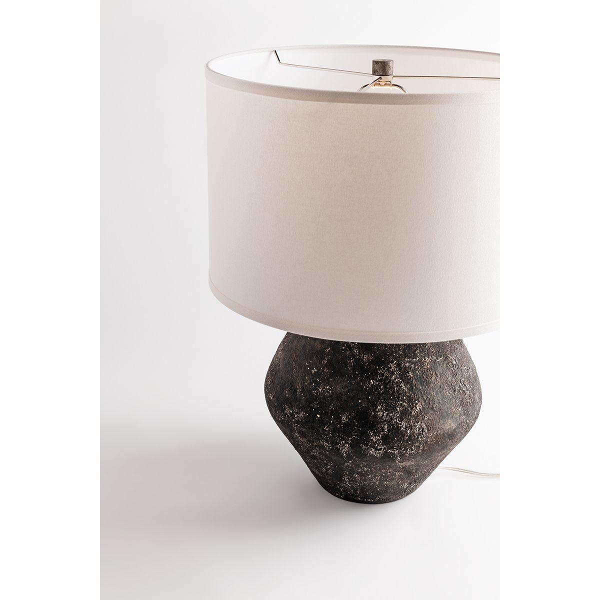 Artifact Table Lamp Lava Finish - Bees Lighting