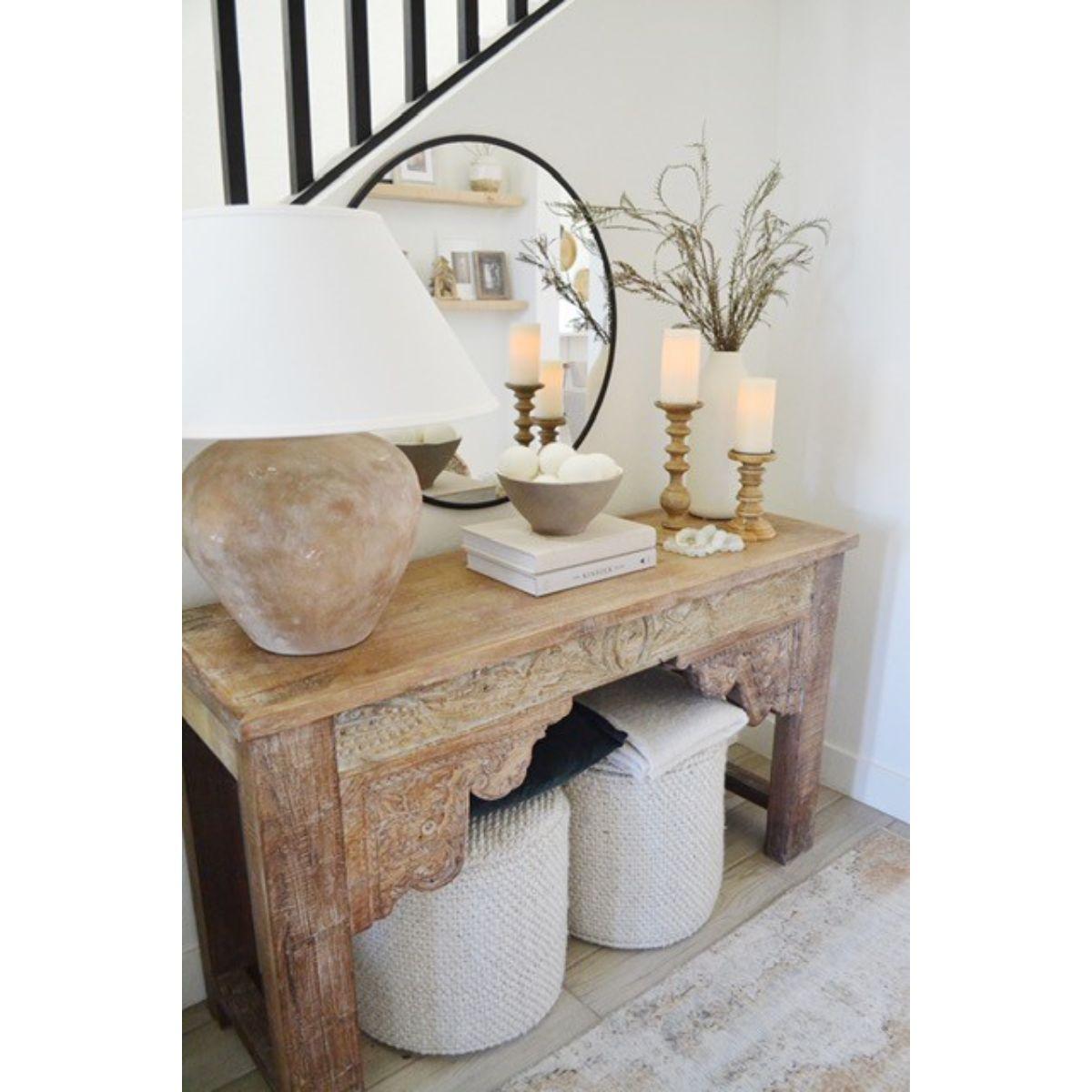 Calabria Table Lamp Sienna Finish - Bees Lighting