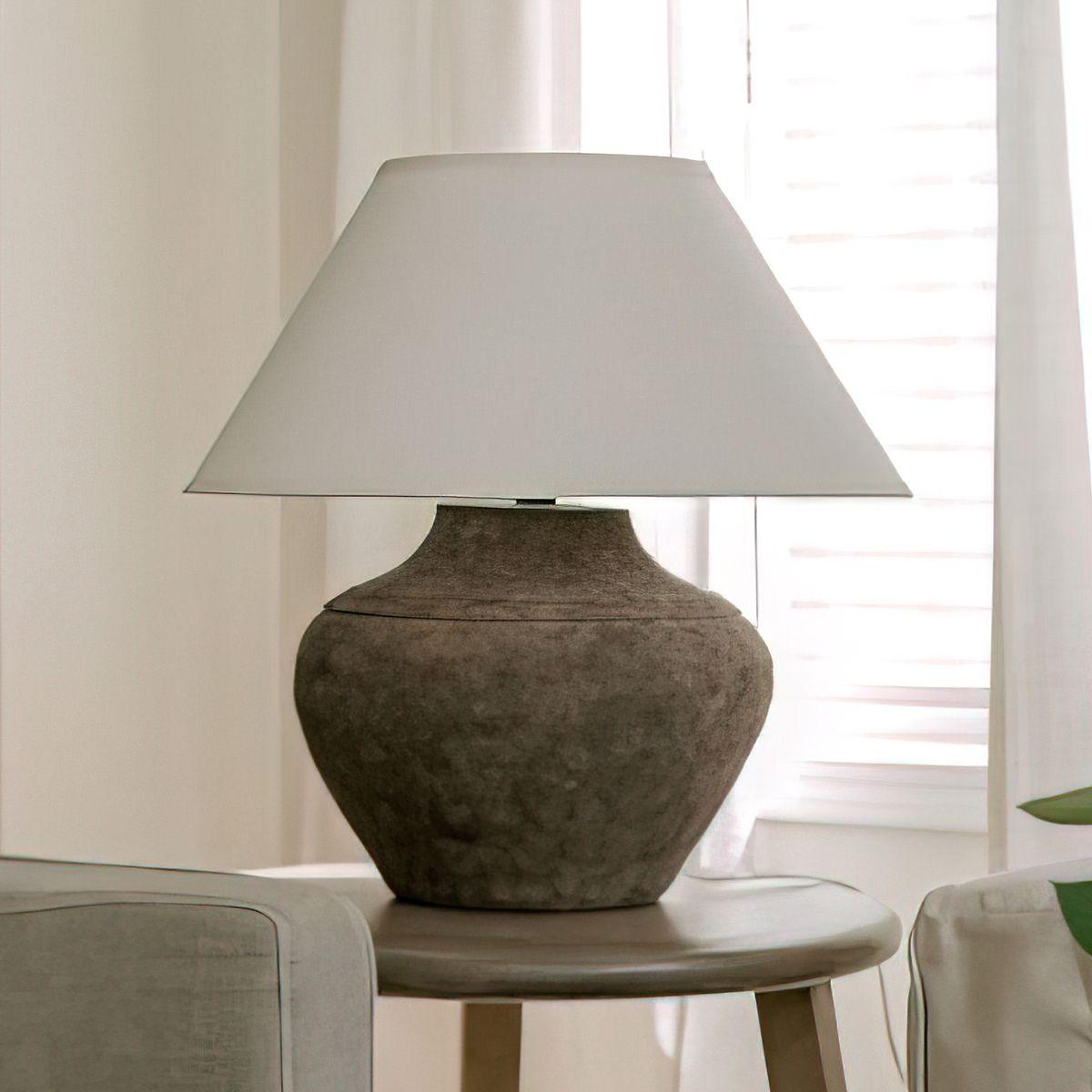 Calabria Table Lamp Rustico Finish